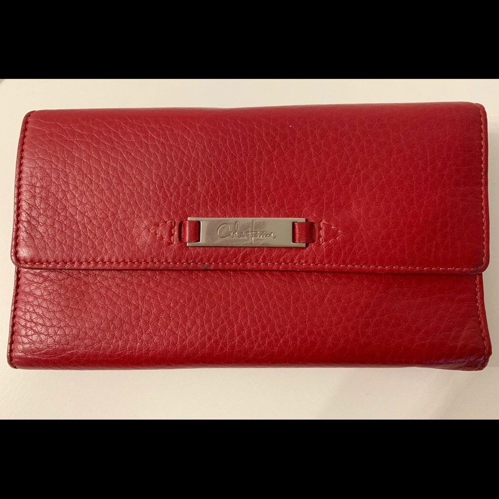 Cole Haan Red Wallet